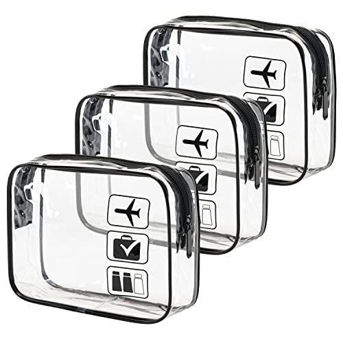 Tsa Approved Clear Toiletry Bag