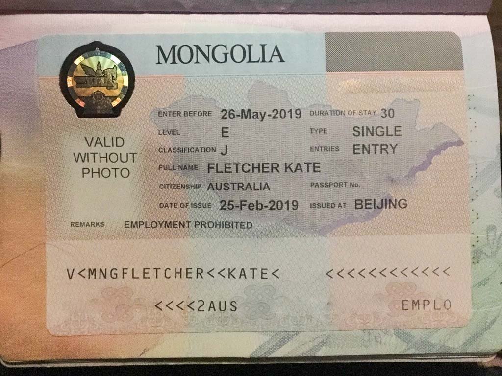 How To Get A China Visa In Mongolia