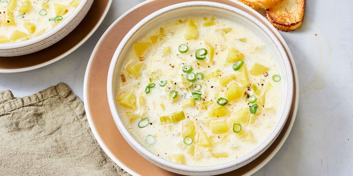 Pressure Cooker Recipe Creamy Leek And Sweet Potato Soup