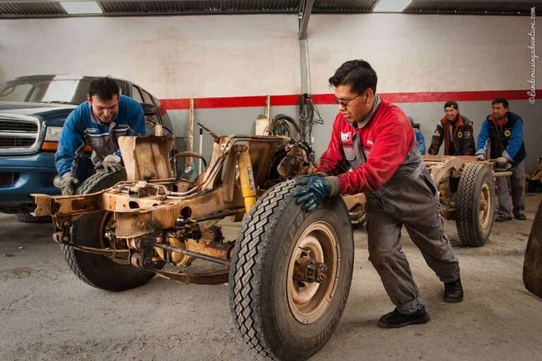The Land Cruiser Restoration In Bolivia Car Part Shopping
